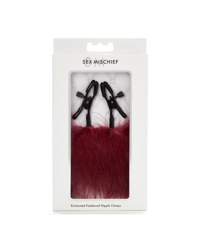 Morsetti per capezzoli con piume | Comodo.it