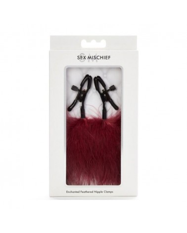 Morsetti per capezzoli con piume | Comodo.it