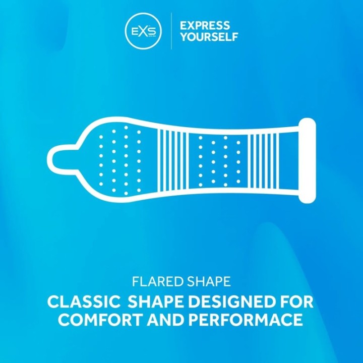 EXS Ribbed Dotted: profilattici stimolanti | Comodo.it