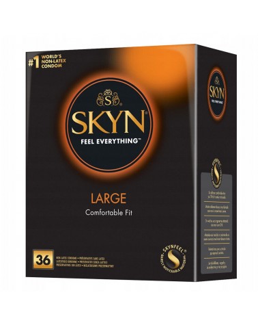 Skyn Large 36 pezzi: preervativi XL anallergici | Comodo.it