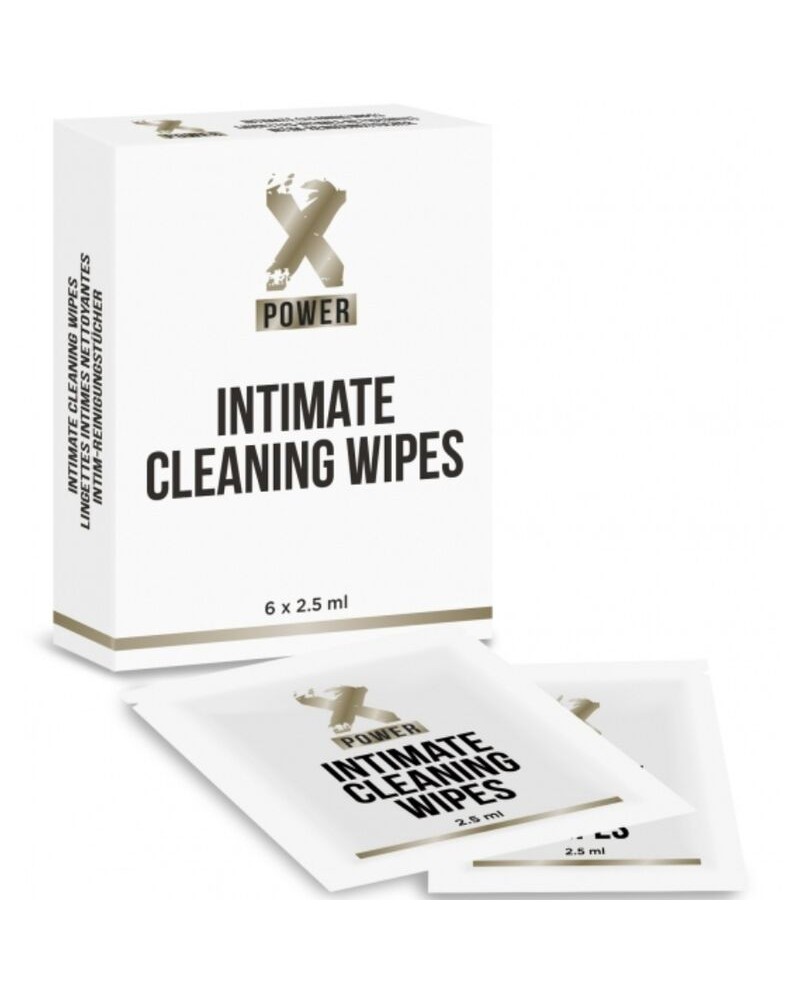 XPOWER - INTIMATE CLEANING WIPES
