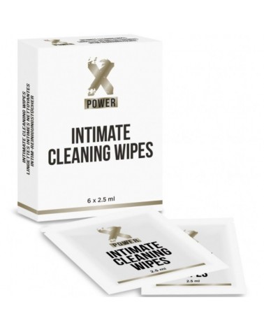 Xpower Intimate Cleaning Wipes 6 pezzi