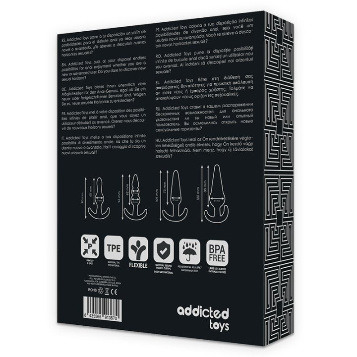 Addicted Toys Set Anal Plug | Comodo.it