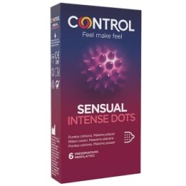 Control Sensual Intense Dots: preservativi ultra stimolanti | Comodo.it