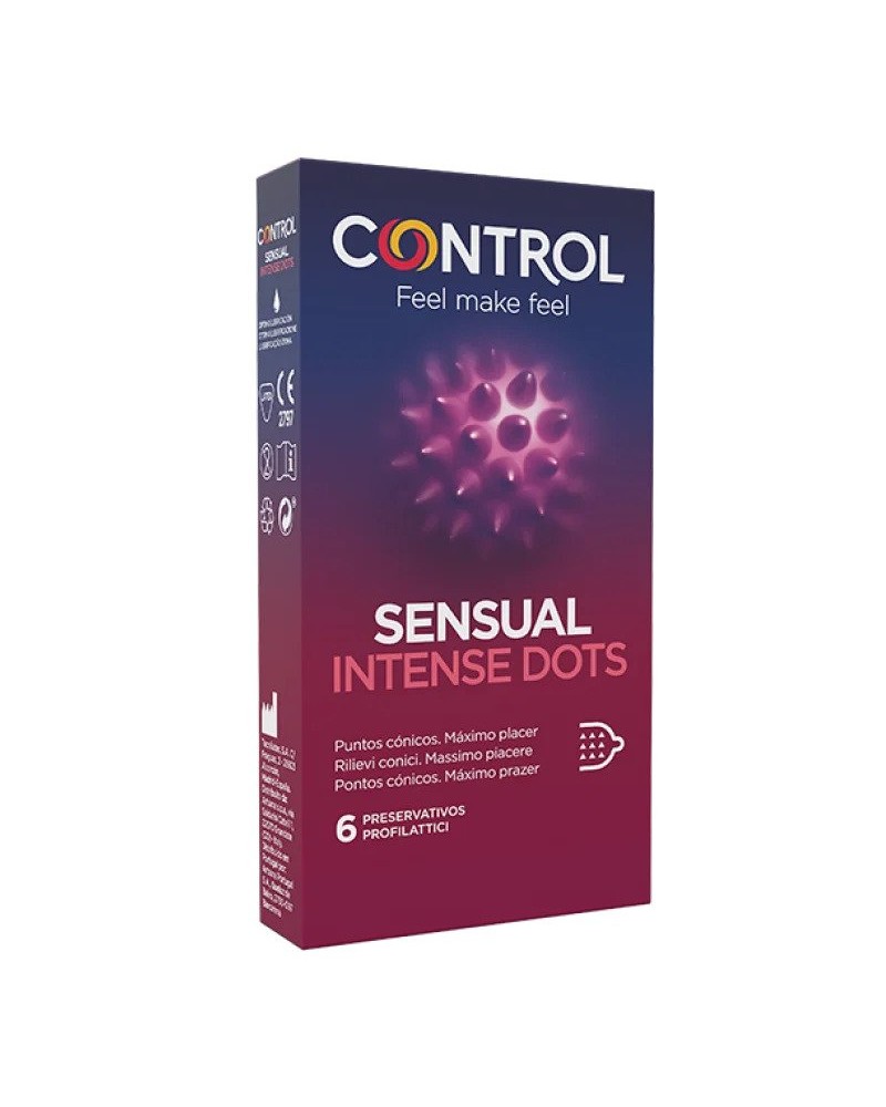 CONTROL SENSUAL INTENSE DOTS