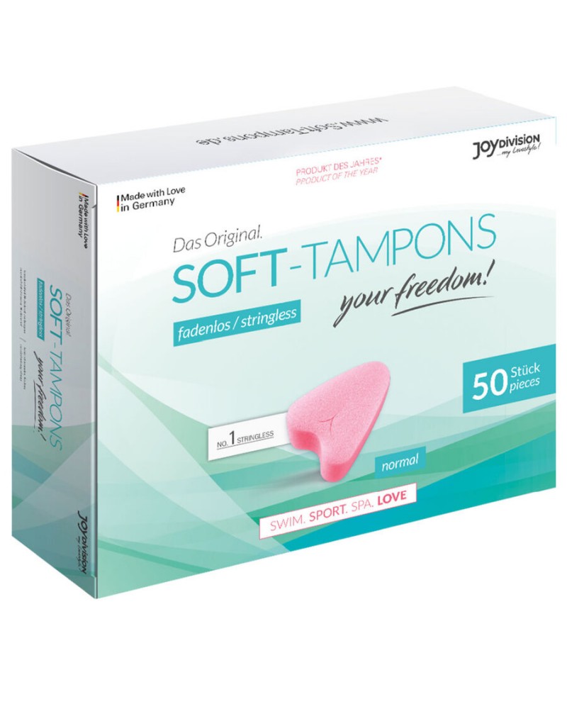 JOYDIVISION - SOFT-TAMPONS NORMAL - 50 PZ