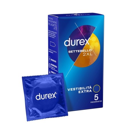Durex Settebello 2XL: preservativi da 60 mm | Comodo.it