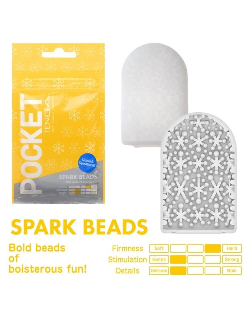 TENGA POCKET - SPARK BEARDS