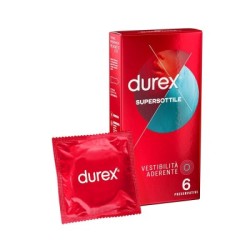 Durex Supersottile vestibilit aderente 6 pezzi