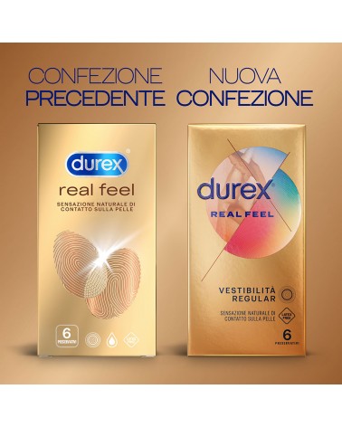 Durex Real Feel preservativi sottili e anallergici Comodo it