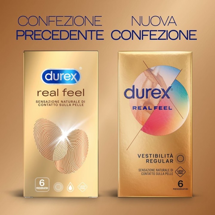 Durex Real Feel preservativi sottili e anallergici Comodo it