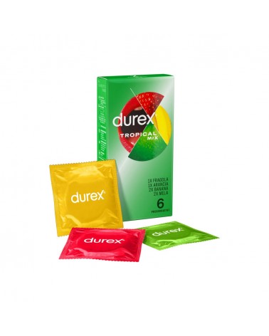Durex Tropical preservativi aromatizzati alla frutta Comodo it