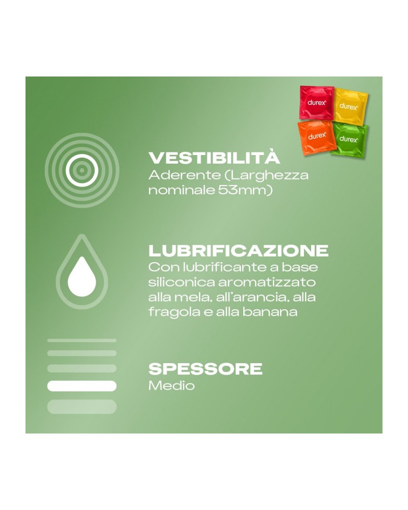 Durex Tropical preservativi aromatizzati alla frutta Comodo it