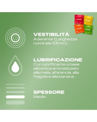 Durex Tropical preservativi aromatizzati alla frutta Comodo it