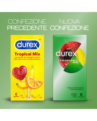 Durex Tropical preservativi aromatizzati alla frutta Comodo it
