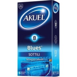 Akuel Blues preservativi classici anatomici Comodo it