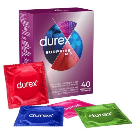 Durex Surprise Mix 40 pezzi: preservativi misti | Comodo.it