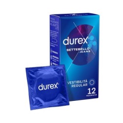 Durex Jeans preservativi classici con forma Easy On