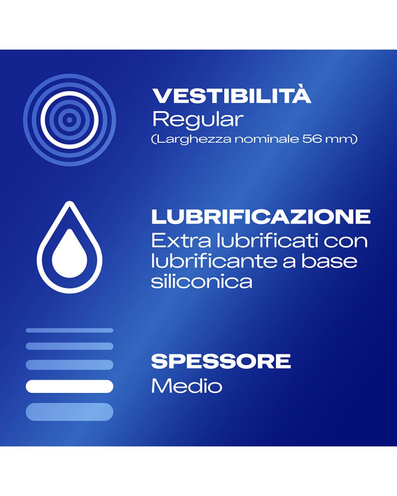 Durex Jeans preservativi classici con forma Easy On