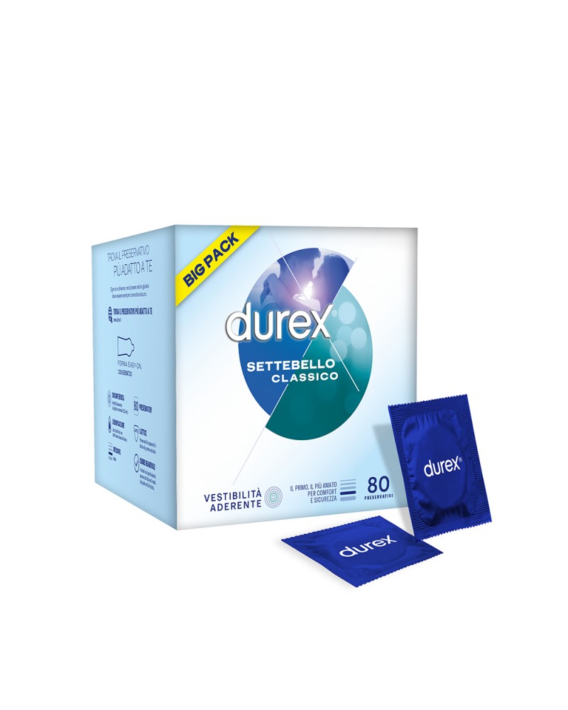 DUREX SETTEBELLO CLASSICO - 80 PEZZI
