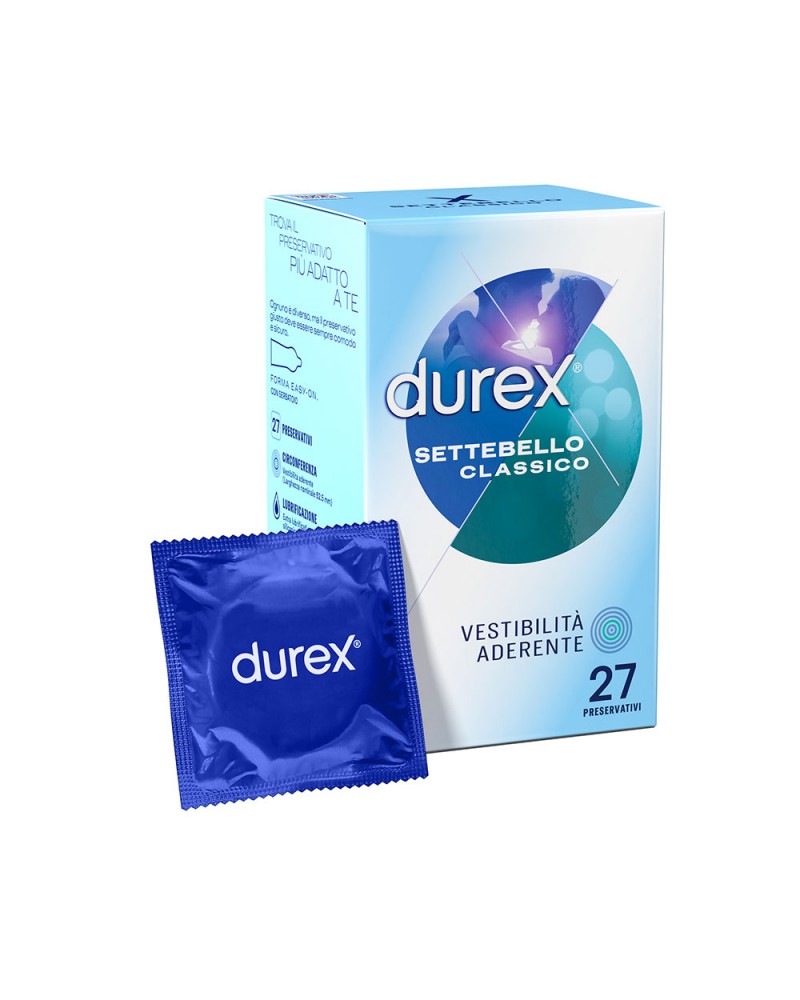 Durex Settebbello Classico preservativi classici Comodo it