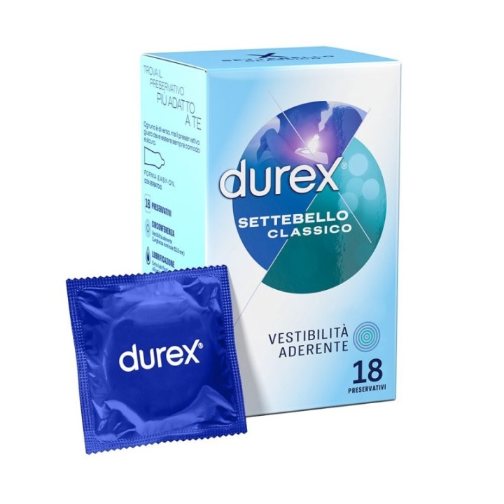 Durex Settebbello Classico preservativi classici Comodo it