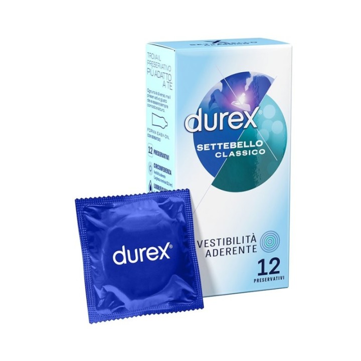 Durex Settebbello Classico preservativi classici Comodo it