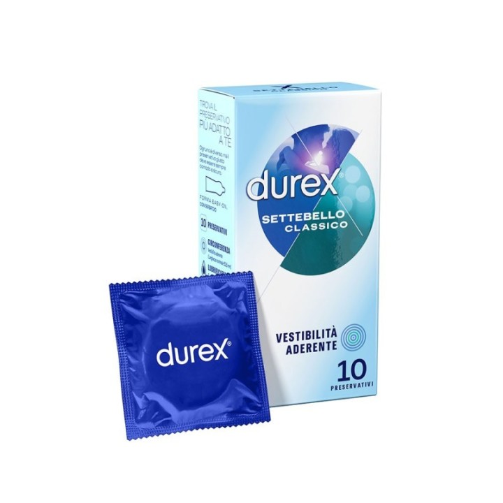 Durex Settebbello Classico preservativi classici Comodo it