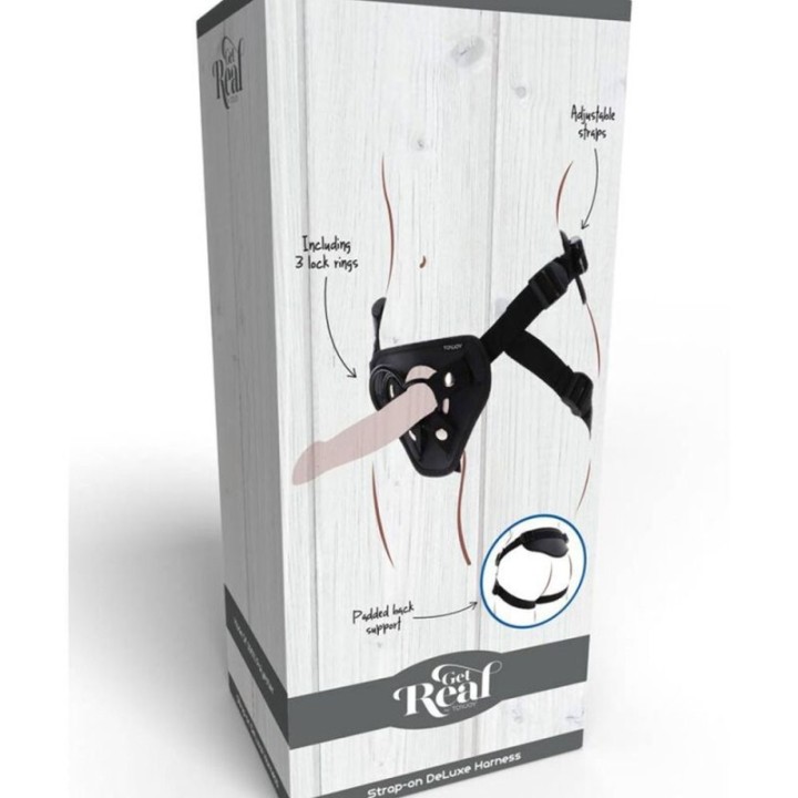 Get Real ToyJoy StrapOn imbracatura Deluxe