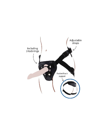 Get Real ToyJoy StrapOn imbracatura Deluxe