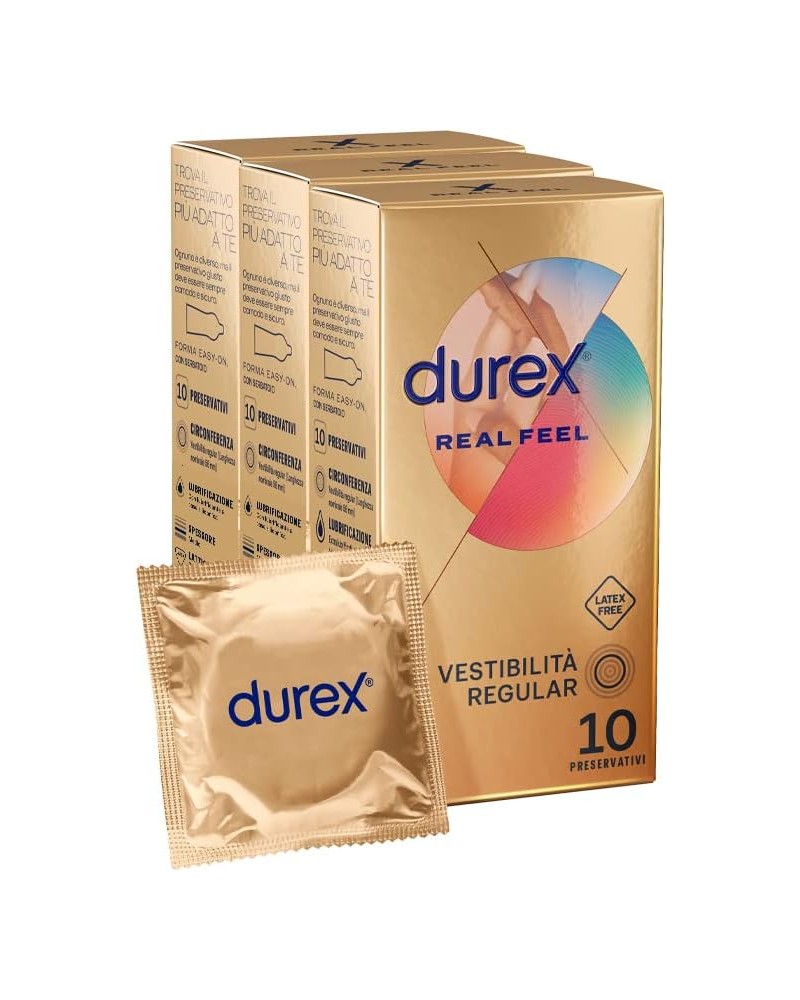 DUREX REAL FEEL - 30 PEZZI