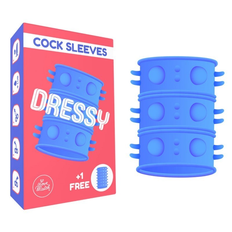 Love Match Dressy Cock Sleeves | Comodo.it