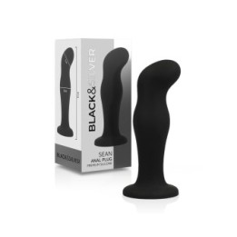 Black Silver Sean Anal Plug