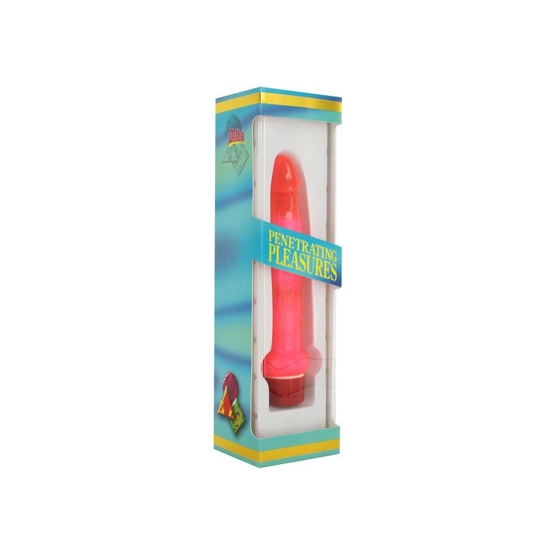 SEVEN CREATIONS - VIBRATORE ANALE JELLY ROSA SOTTILE