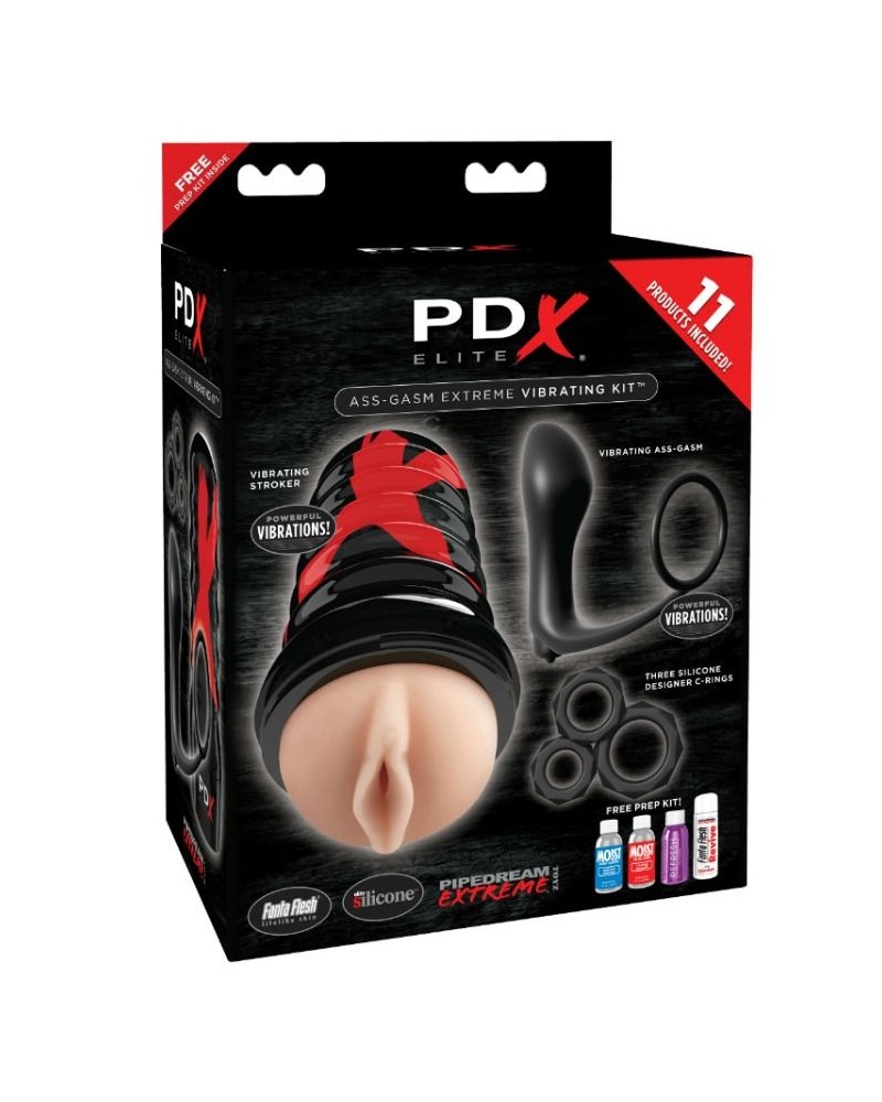 PDX ELITE - KIT ESPLOSIONE ASS-GASM DESIGN VAGINA