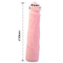 BAILE - DILDO IN SILICONE REALISTICO AL TOCCO DELLA PELLE 23 CM 2