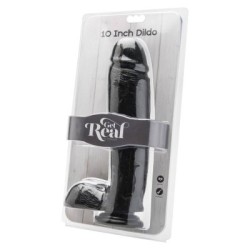 GET REAL - DILDO 25,5 CM CON SFERE NERO 2