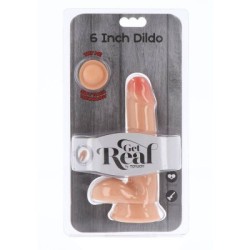 GET REAL - DILDO A DOPPIA DENSIT 17 CM PALLE PELLE 2
