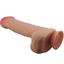 PRETTY LOVE - DILDO REALISTICO SLIDING SKIN SERIES CON VENTOSA SCORREVOLE DELLA PELLE FLESH 26 CM 2