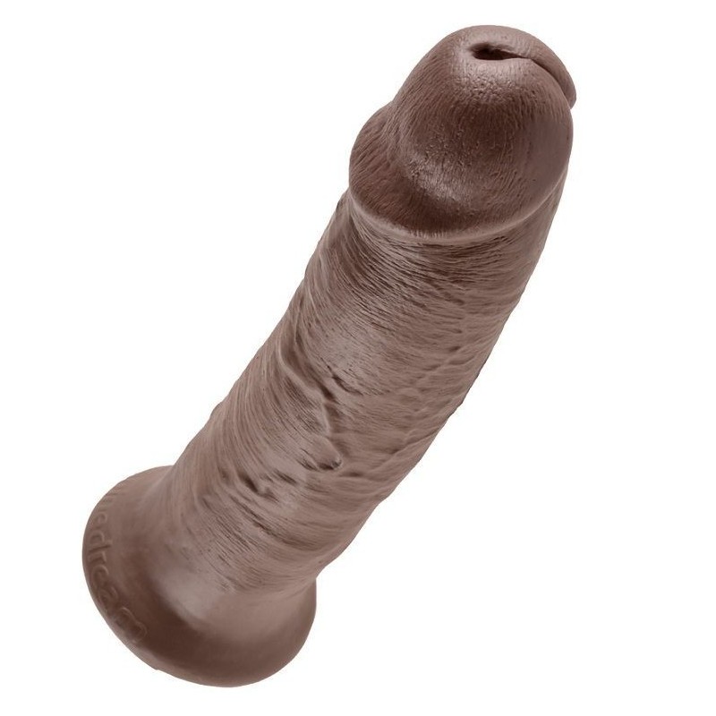 KING COCK - 10 DILDO MARRONE 25.4 CM