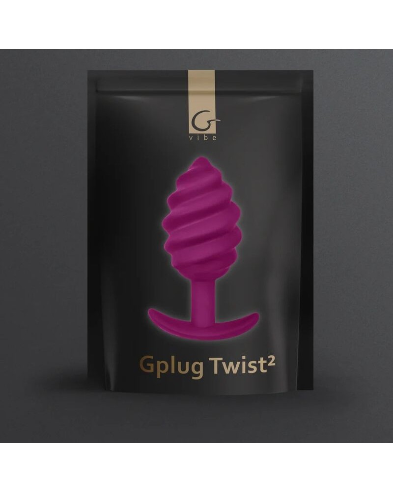 G-VIBE - GPLUG TWIST 2 PLUG ANALE VIOLA