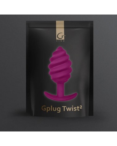 G-VIBE - GPLUG TWIST 2 PLUG ANALE VIOLA