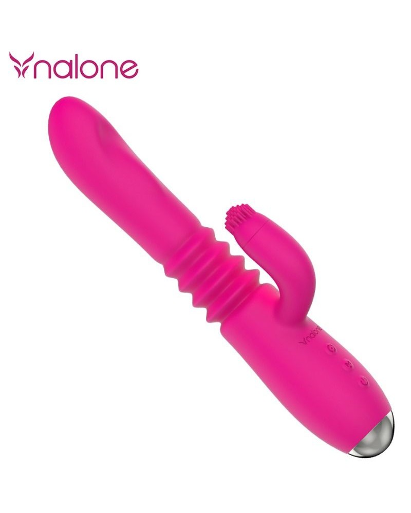 NALONE - VIBRATORE UPDOWN E RABBIT CON ROTAZIONE