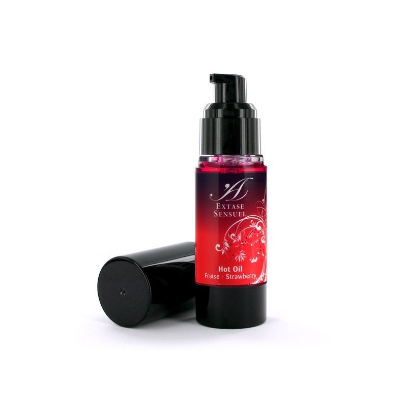 EXTASE SENSUAL - OLIO CALORE STIMOLANTE ALLA FRAGOLA 30 ML
