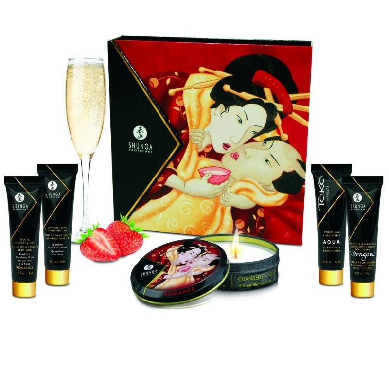 SHUNGA - KIT SEGRETO GEISHA FRAGOLE E CAVA