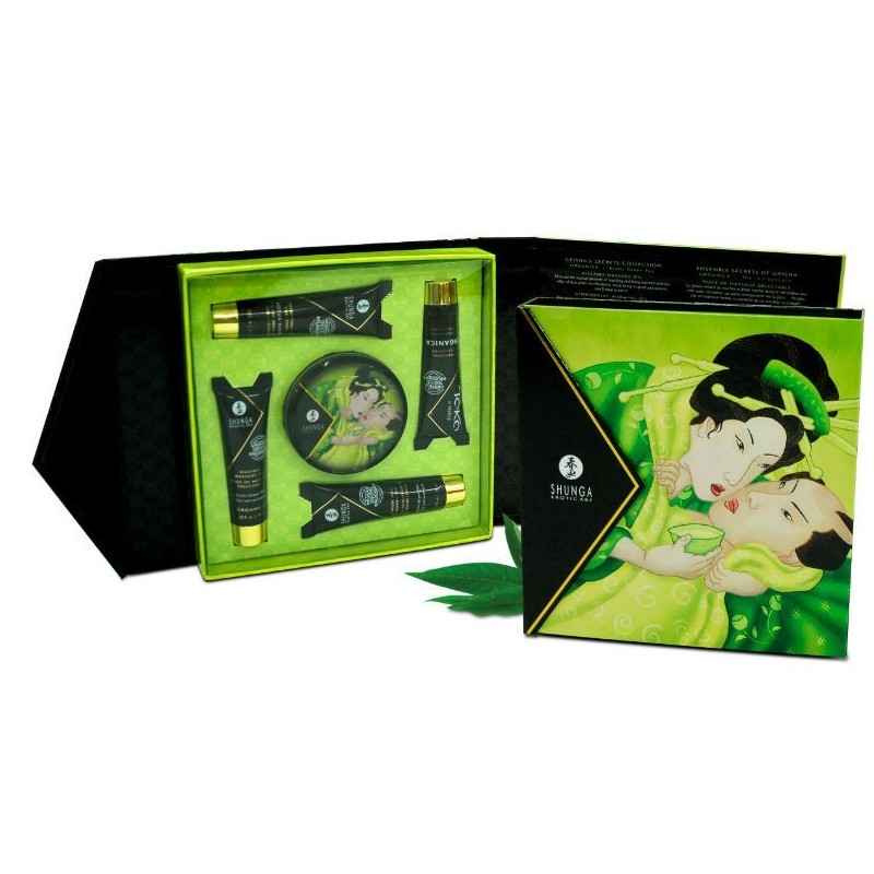 SHUNGA - KIT TÈ VERDE BIOLOGICO GEISHA SEGRETO