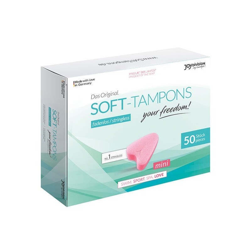 JOYDIVISION SOFT-TAMPONS - TAMPONI MORBIDI ORIGINALI MINI X 50 UNITÀ