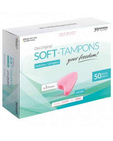 JOYDIVISION SOFT-TAMPONS - TAMPONI MORBIDI ORIGINALI 50 UDS