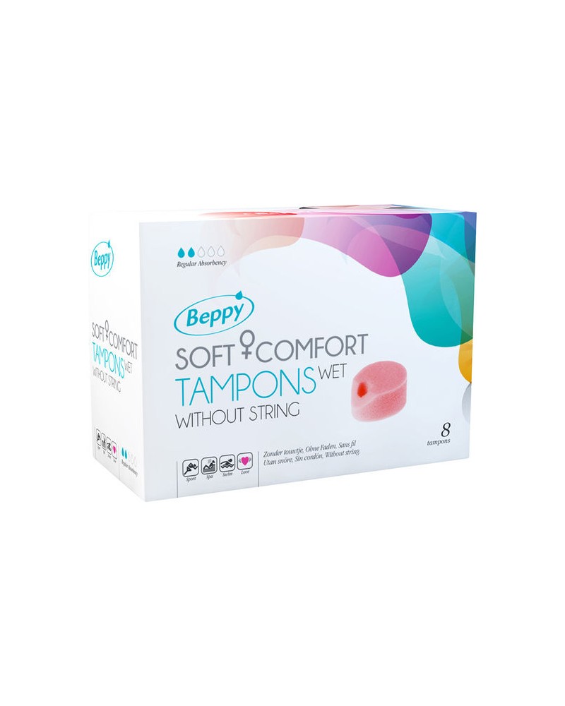 BEPPY - SOFT COMFORT TAMPONI BAGNATI 8 UNITÀ