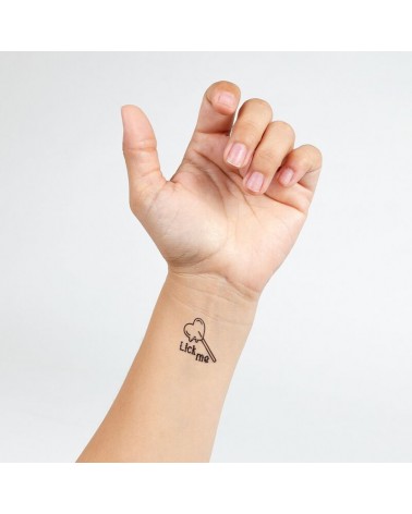 SECRET PLAY - SET DI 10 TATUAGGI TEMPORANEI DELLA COLLEZIONE CANDY